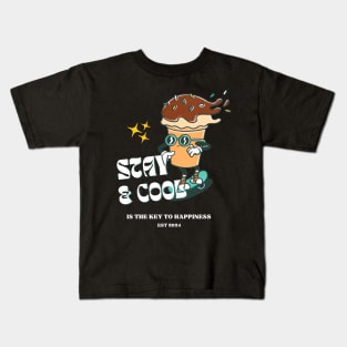 Stay & Cool Illustration Kids T-Shirt